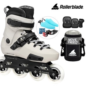 롤러블레이드 성인 인라인 스케이트 트위스터 90R+가방+보호대 롤러브레이드 성인용 FSK 신발항균건조기 휠커버