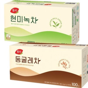 동서 [동서]동서 현미녹차 100T 둥굴레차 100T 침출차 티백 (32434299)