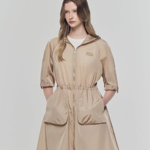 [듀베티카 공식몰] 피아노사 N VDOP10551-BGD [여름 나일론 반팔 원피스]