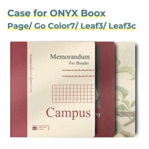 ONYX BOOX 페이지용 마그네틱 커버 및 자동 웨이크업 초박형 스마트 기능을 갖춘 Leaf 3c 및 Leaf3용 Go Color 7 책장
