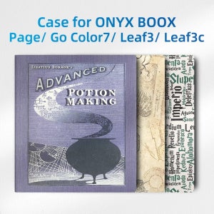 ONYX BOOX 페이지용 마그네틱 커버 및 자동 웨이크업 초박형 스마트 기능을 갖춘 Leaf 3c 및 Leaf3용 Go Color 7 책장
