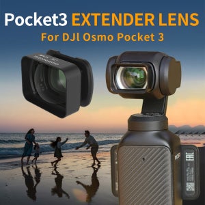 DJI Pocket4/3에 적합한 2배율 고정 초점 줌 표준 렌즈 및 전문 사진 액세서리