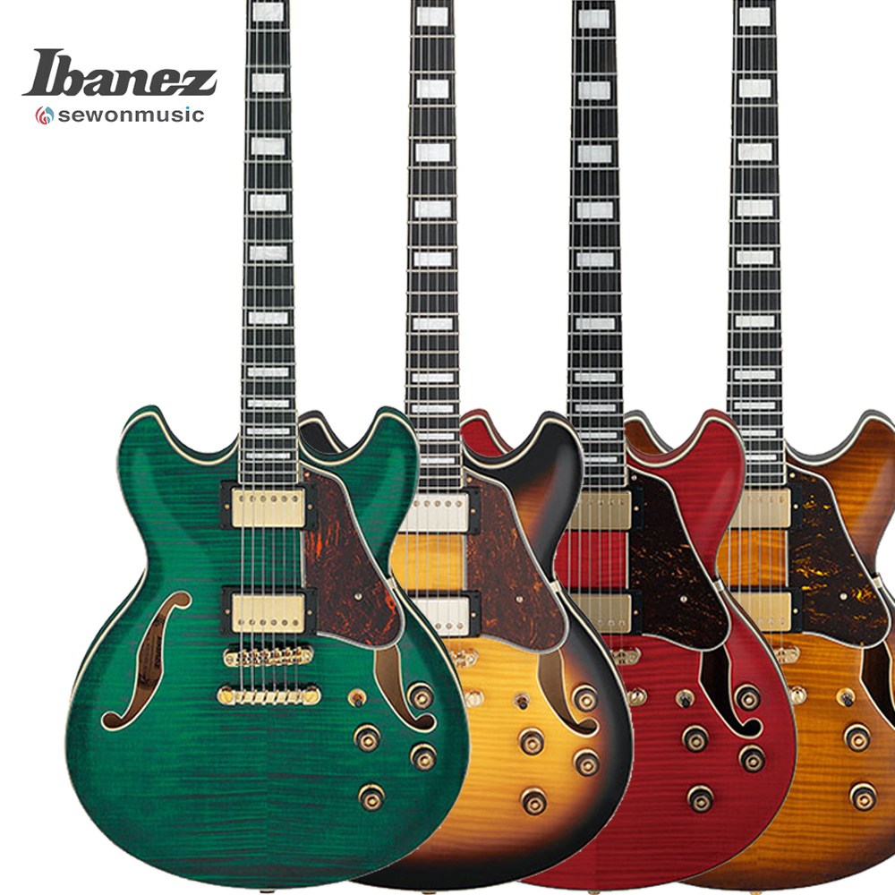 Ibanez 아이바네즈 일렉기타 할로우바디 AS93FM