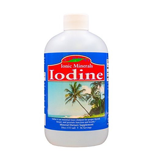 <b>에이돈</b> 이온 <b>미네랄</b> 요오드화 칼륨 보충제 - 액상 요오드 드 Eidon Ionic Minerals Potassium Iodide Supplement - Liquid Iodine D