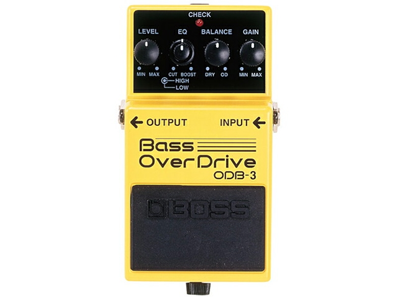 BOSS Bass OverDrive 이펙터 ODB-3