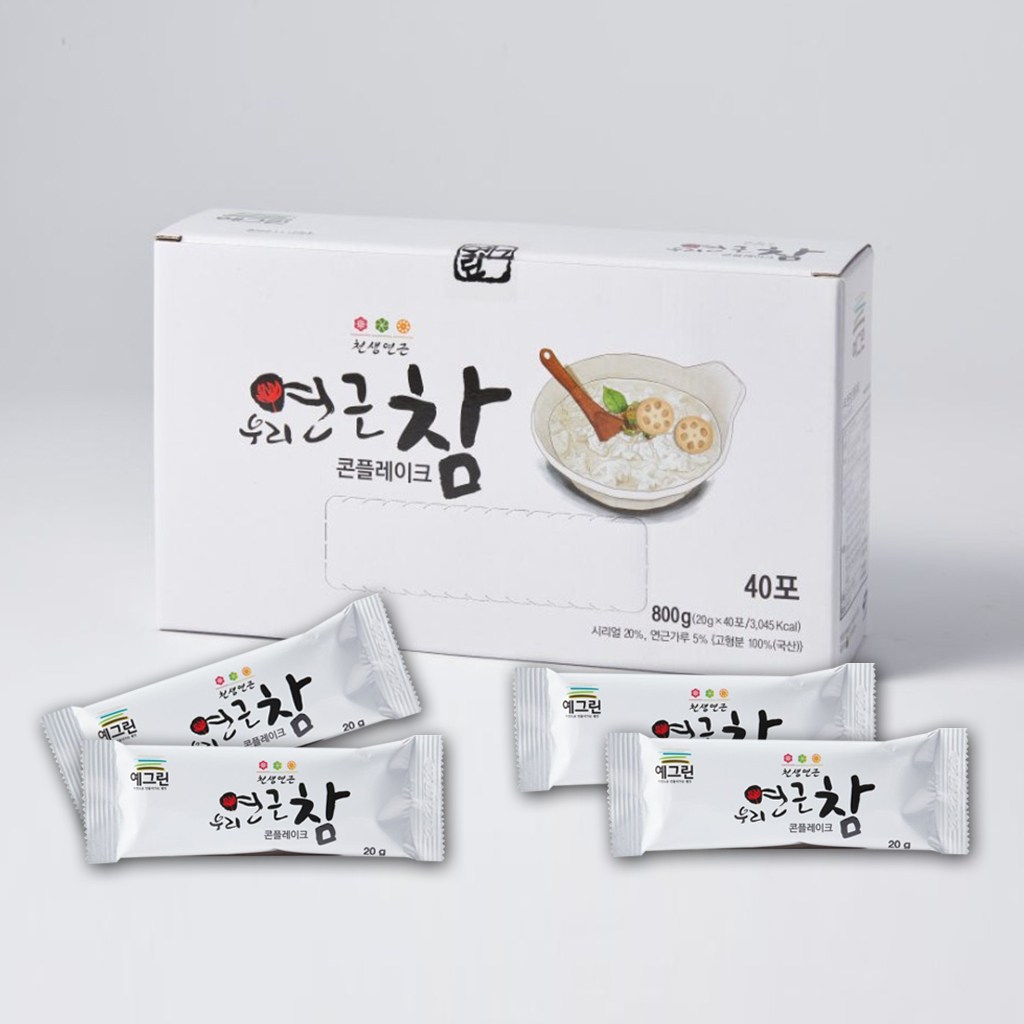 예그린 연근참 콘플레이크 시리얼 아침식사대용 간식용