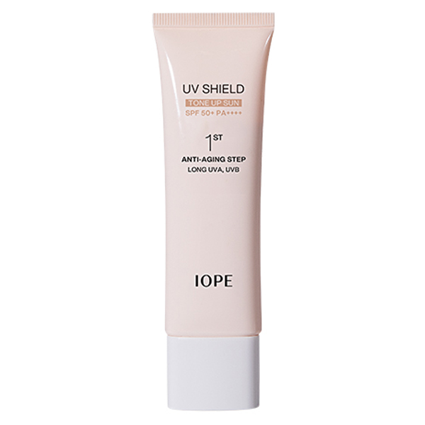아이오페 유브이 쉴드 톤업 선크림 50ml  SPF50+ PA++++  차단