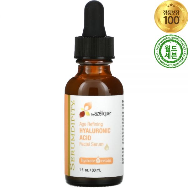 아젤리크 에이지 리파이닝 히알루론산 페이셜 세럼 30ml <b>Hyaluronic Acid</b>