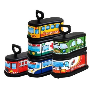 안전 튼튼한 붕붕카 6종 교통수업 층간소음방지 저소음 유아운동 아기자동차 승용완구