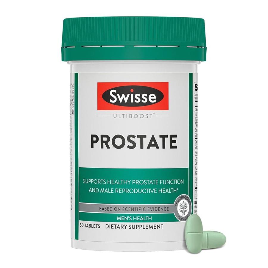 <b>스위스</b>, 남성용 팔메토 보충제 | 아연, <b>셀레늄</b> 및 스팅 넷틀을 사용한 생식 지원 50정