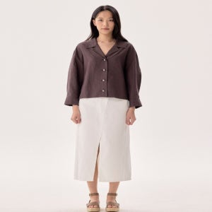 [롯데백화점] 나이스클랍 볼륨 린넨 자켓 (N252MWE424) LE1220186116