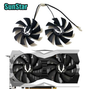 새로운 GA92A2H 87MM 4PIN GTX 1660 GPU 팬, Zotac Geforce RTX 2060 2070 슈퍼 미니 GTX 1660 1660Ti 그래픽 카드용