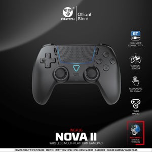 팬텍 노바 II WGP16 무선 컨트롤러, 홀 조이스틱 및 효과 트리거, PS4 NS2 게임패드 유선 컨트롤러용 내장 스피커