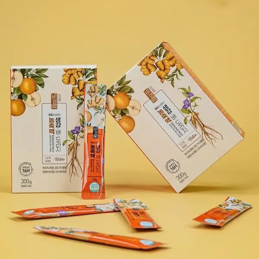 [하프<b>클럽</b>/기타]액기스 배<b>도라지 농축액</b>(스틱)10gx30봉