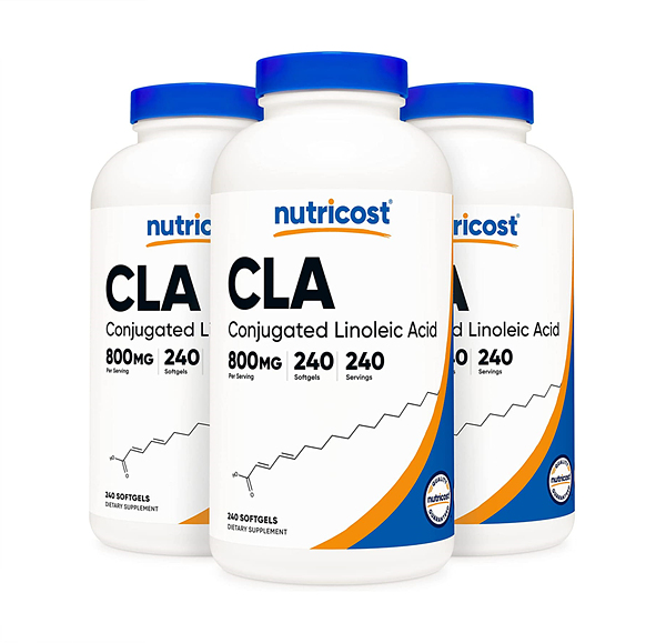 뉴트리코스트 CLA <b>공액리놀레산</b> 800mg 홍화씨유 240정, 1개