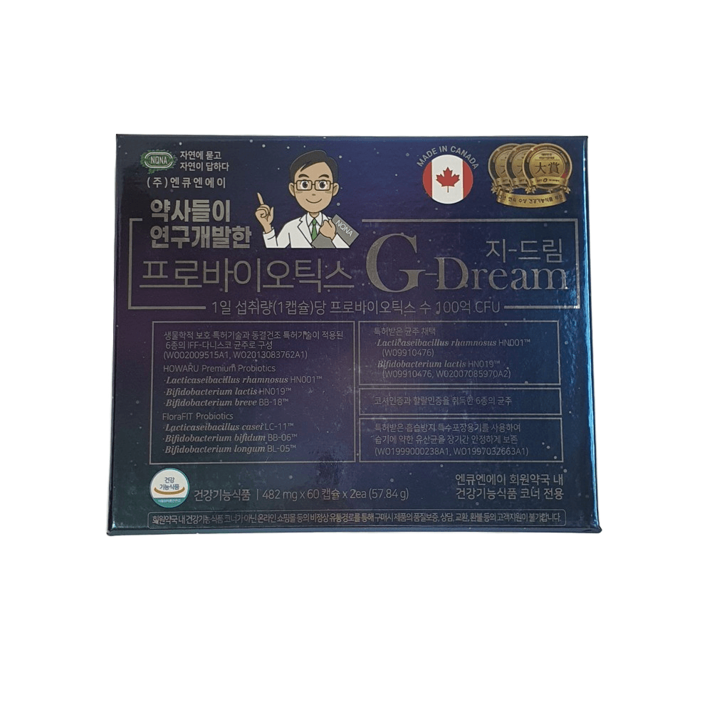 <b>엔큐엔에이</b> 지드림 프로바이오틱스 100억 유산균  1개