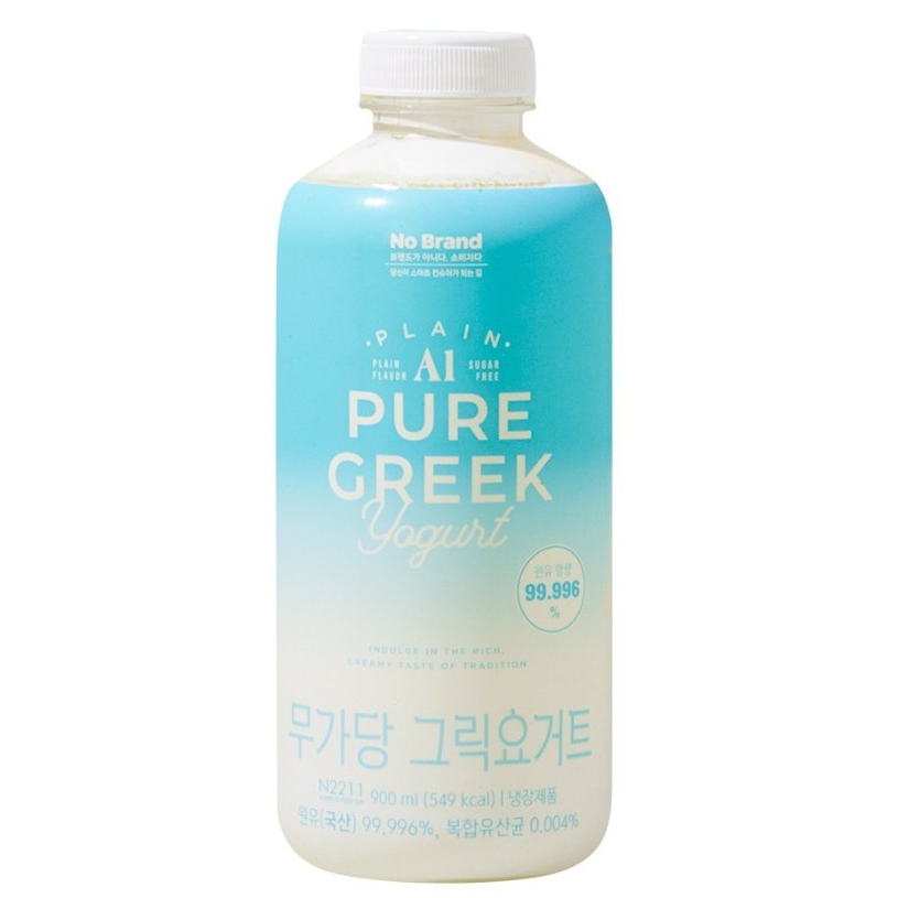 노브랜드  무가당 그릭요거트 성분 분석
