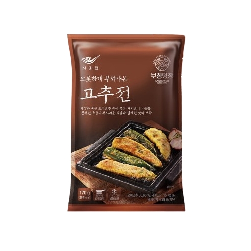 부침명장 고추전 성분 분석