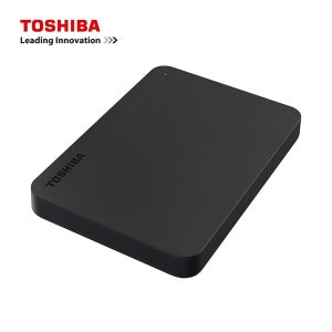 도시바 A3 HDTB410YK3AA Canvio Basics 1TB 휴대용 외장 하드 드라이브 USB 3.0, 블랙