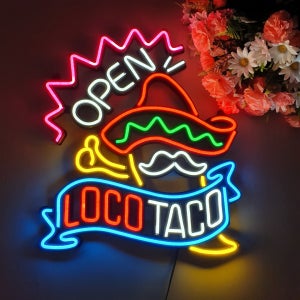 네온사인 LED네온 주문 맞춤 제작 고급 개업선물 굿, 리드사인네온아트