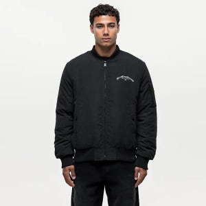 Good For Nothing 블랙 오버사이즈 봄버 자켓 Oversize Bomberjacke in Schwarz 207204330SCHWARZ 120070345