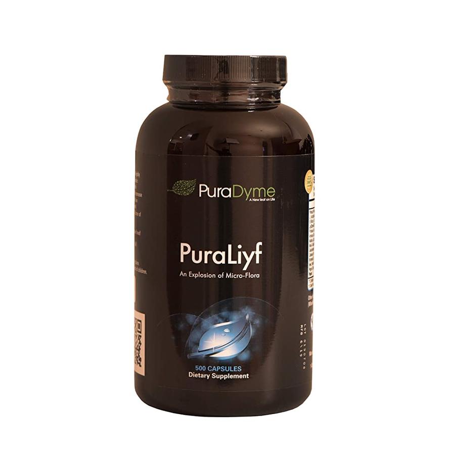 [아마존 공식]Puradyme Lou Corona PuraLiyf 식물성 캡슐 500개