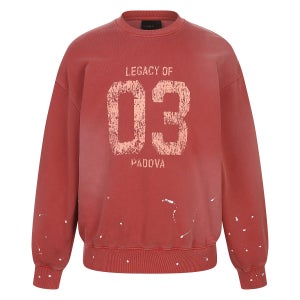 [하이드로겐] 남성 넘버즈 다잉 맨투맨 H11F1FM203_RE