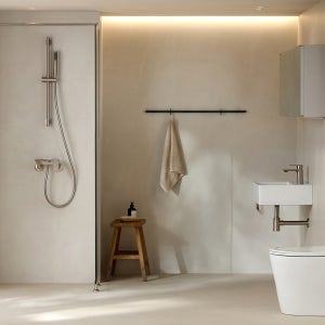 한샘 이지바스5 아이보리 플랩 소형욕실