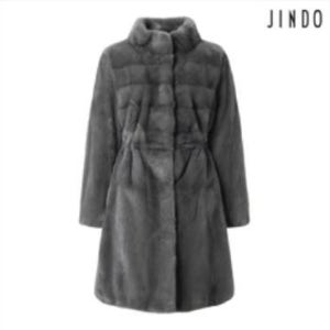 [롯데백화점] 진도모피 밍크 휘메일 하프 코트 (JFHR02) LE1221126734