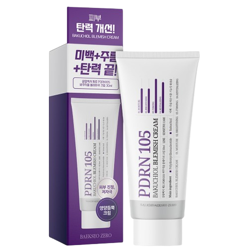 살림백서 제로 PDRN 105 바쿠치올 블레미쉬 크림 30ml, 1개
