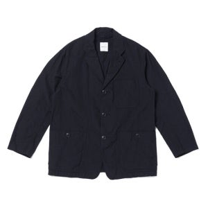 사쥬 드 크레 High Density Wo-Li Oxford Coverall Jacke [Navy]