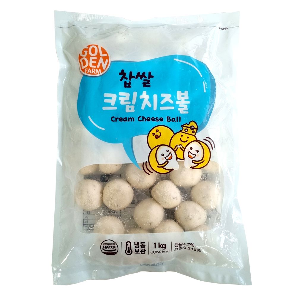 골든팜 찹쌀 크림 치즈볼