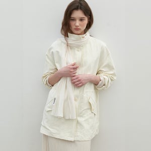 [아워몬드] Soft Glaze Half Jacket_2 color