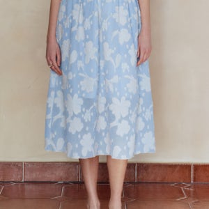 [시엔느] [2차] Audrey Full Skirt (Blue)