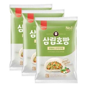 삼립 냉동 야채꼬마호빵 6입(240g) 3개 (S16786354)
