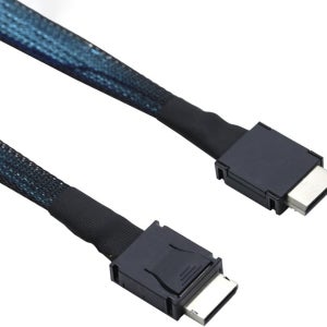 SFF-8611 케이블 OCuLink PCIe PCI-Express 4.0 SFF-8611 4i Male-SFF-8611 Male 데이터 연장 케이블 50cm EGPU GPD 0.
