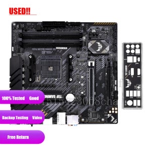 ASUS TUF GAMING B550M PLUS 마더보드 소켓 AM4 DDR4 AMD B550M B550 오리지널 데스크탑 메인보드용