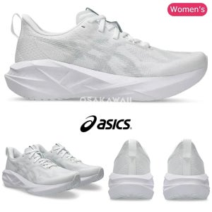 아식스 노바블라스트5 런닝화 마라톤화 여성 화이트 그레이 1012B765 100