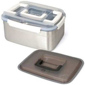 스텐 김치 밀폐용기 8L+누름판 장아찌 김치통 김장통