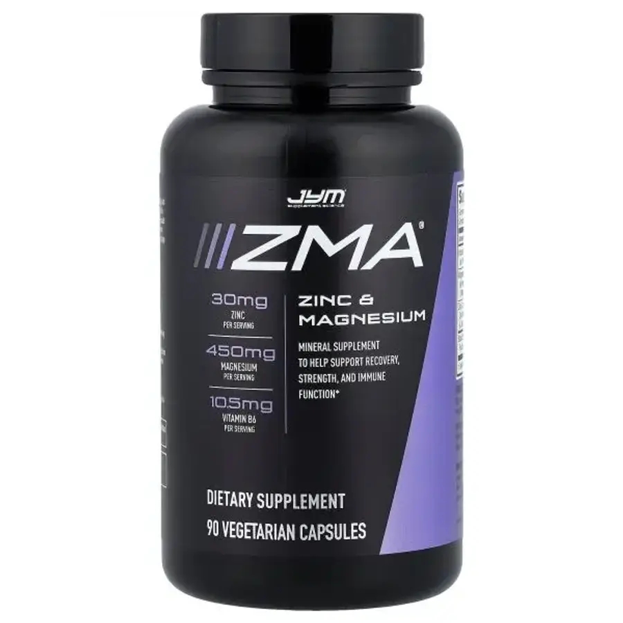 <b>JYM Supplement Science</b>, ZMA , 아연, 마그네슘, 베지 캡슐 90정