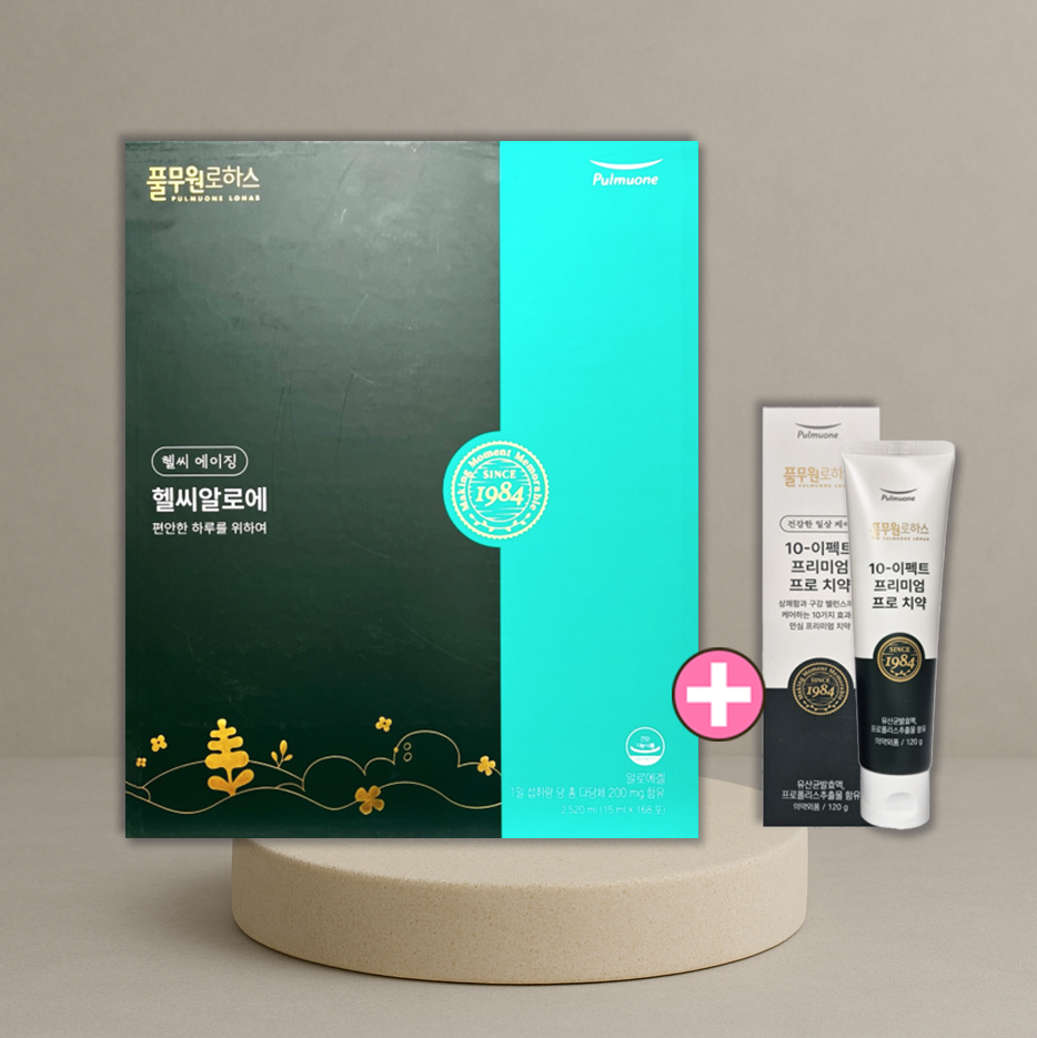 <b>풀무원로하스</b> 헬씨알로에 168포, 1개