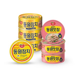 동원 라이트스탠다드 참치 100g x 15캔 + 동원맛참 마요참기름 90gx15캔