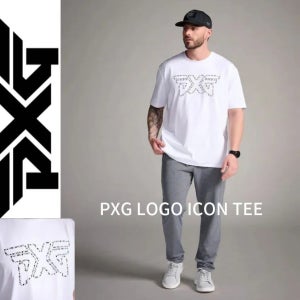 PXG골프웨어 남성 PXG 로고 아이콘 티셔츠