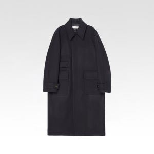 [애프터프레이] 투어리스트 발마칸 코트 네이비