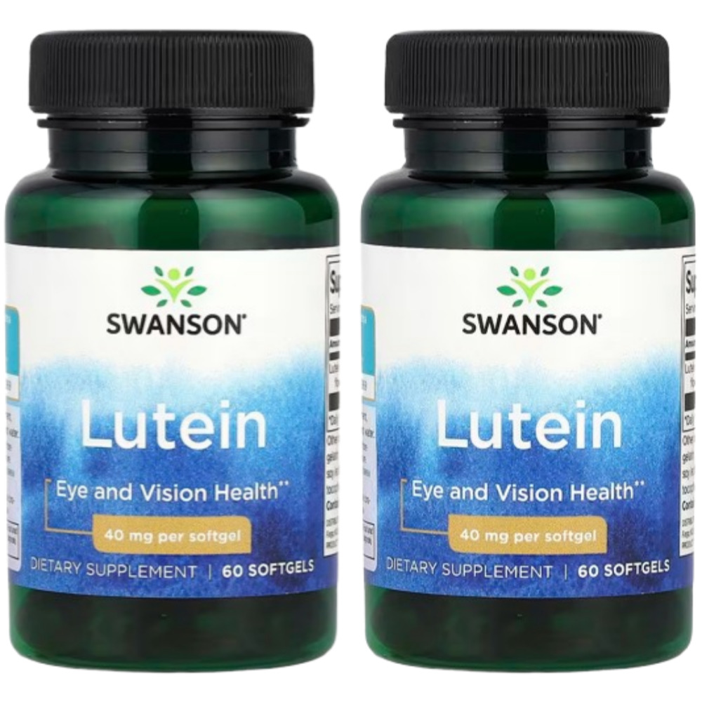 스완슨 루테인 40mg 소프트젤 60캡슐, 6개