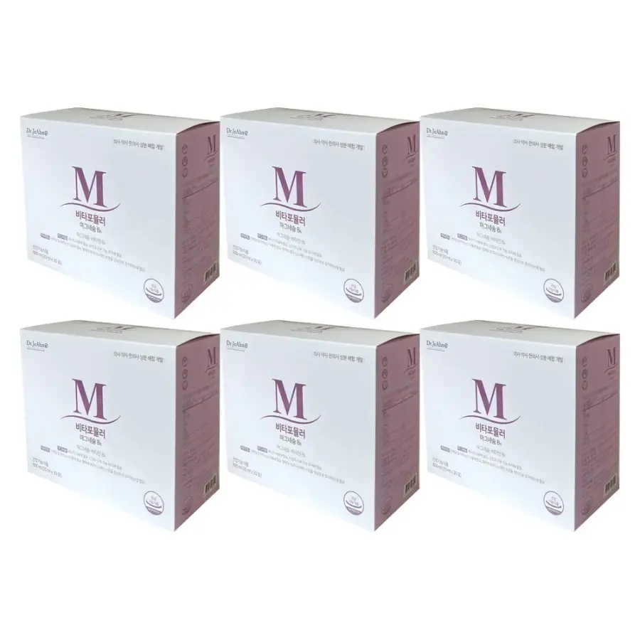 닥터제안 <b>비타포뮬러 마그네슘 B6</b> 20ml x 30포 6개