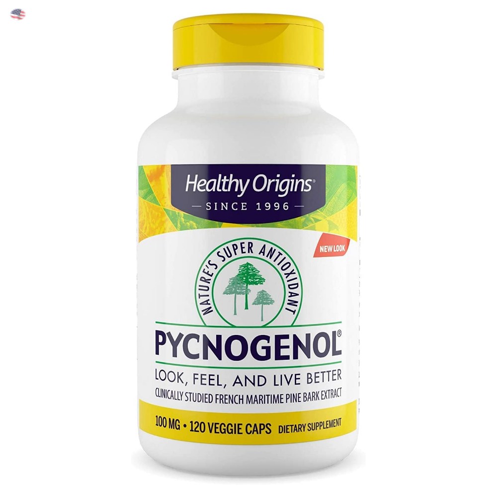 <b>헬시오리진스 피크노제놀 100mg</b> 베지 캡슐  120정  1개