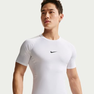 나이키 프로 나이키 드라이 핏 타이트 반팔 피트니스 탑 FB7933-100