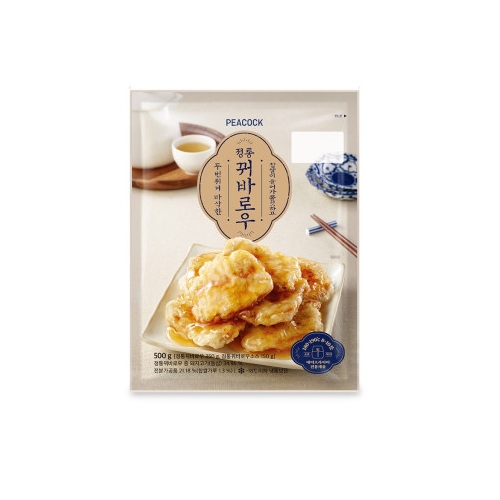피코크 정통꿔바로우 500g 4팩 (20,390원) (무료)