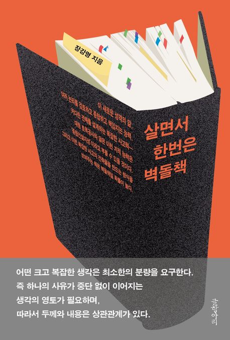 살면서 한번은 벽돌책 표지